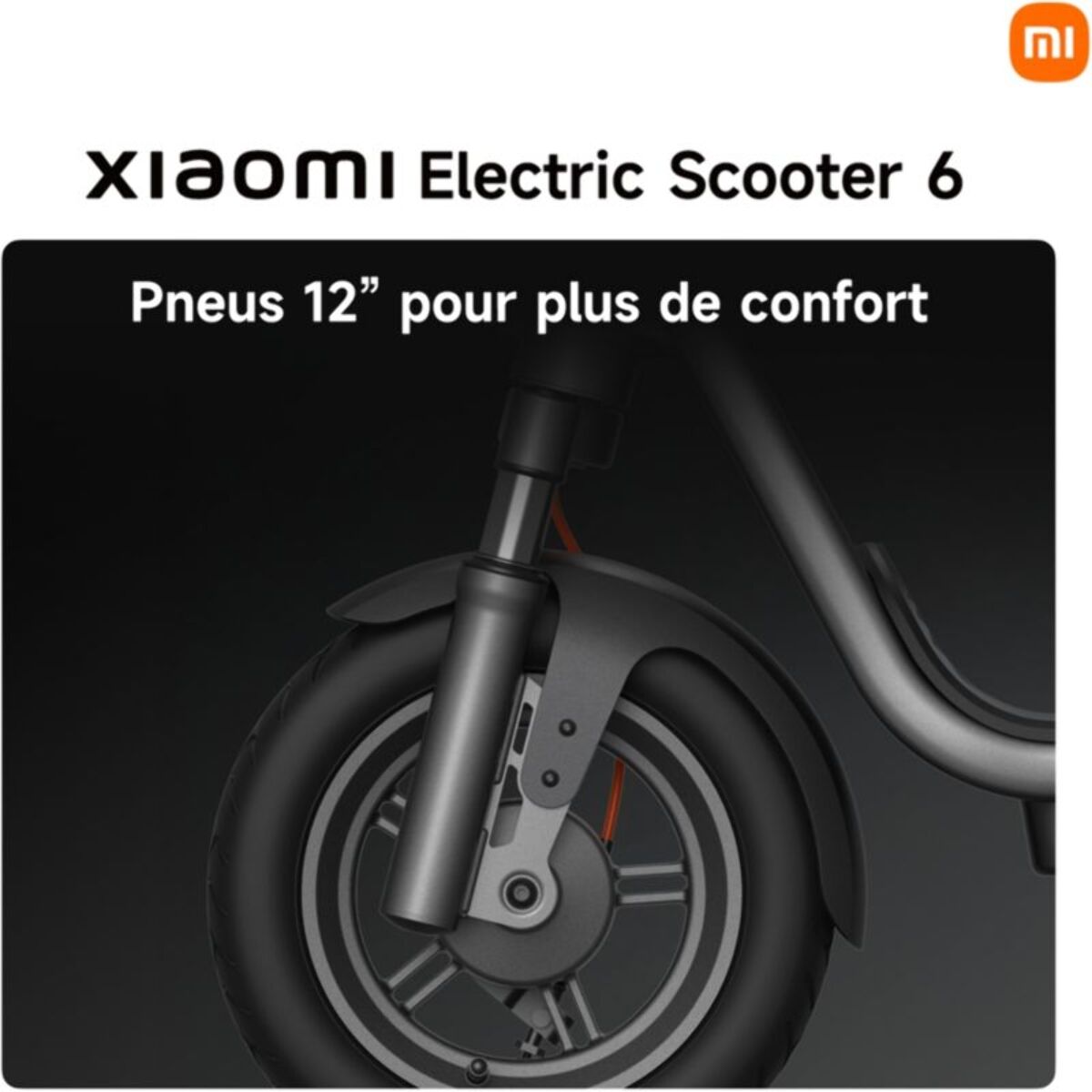 Trottinette électrique XIAOMI Electric Scooter 6 Noir