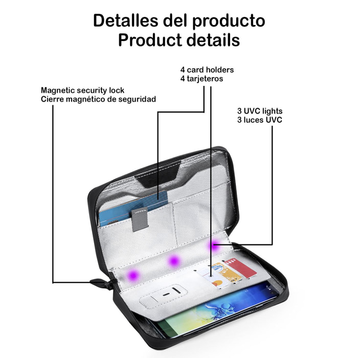 Organizador Esterilizador UV Boxny