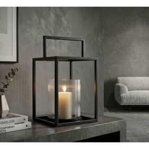 LANTERNA SIMPLY OPEN CM Ø 18X31 (VETRO TEMPERATO)