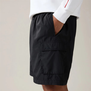 Kappa - bermudas/ pantalones cortos Hombre Negro - Authentic Shami