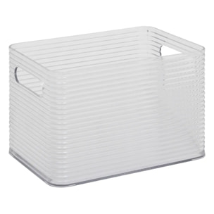 Boîte de rangement "Plastor" gris 4,5L