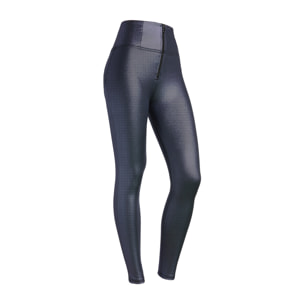 Pantaloni push up WR.UP® vita altissima effetto metallizzato