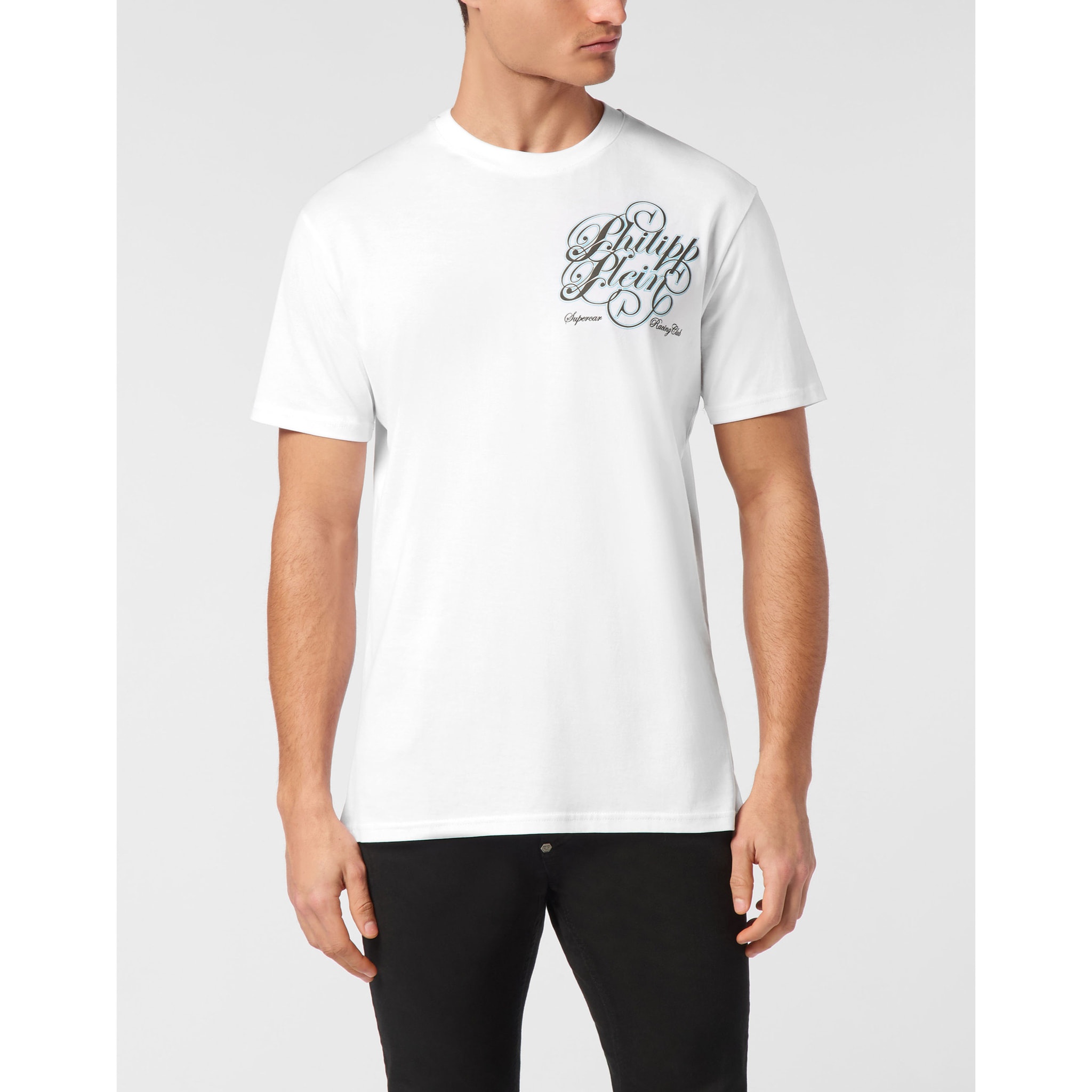 PHILIPP PLEIN T-Shirt Round Neck THE COURSE