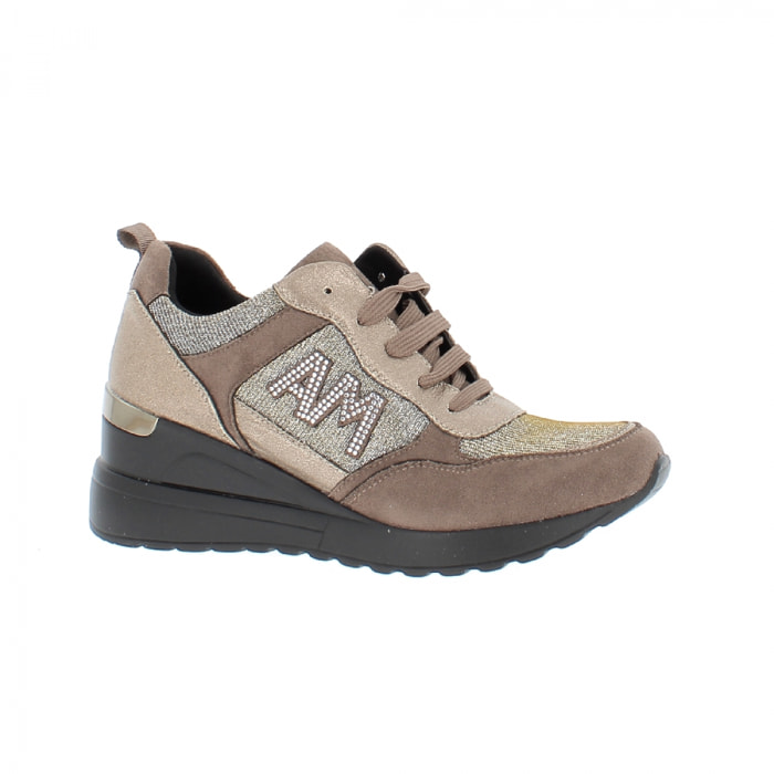 Armata di Mare Scarpe Donna Sneakers Casual AMD W22H3017 Taupe