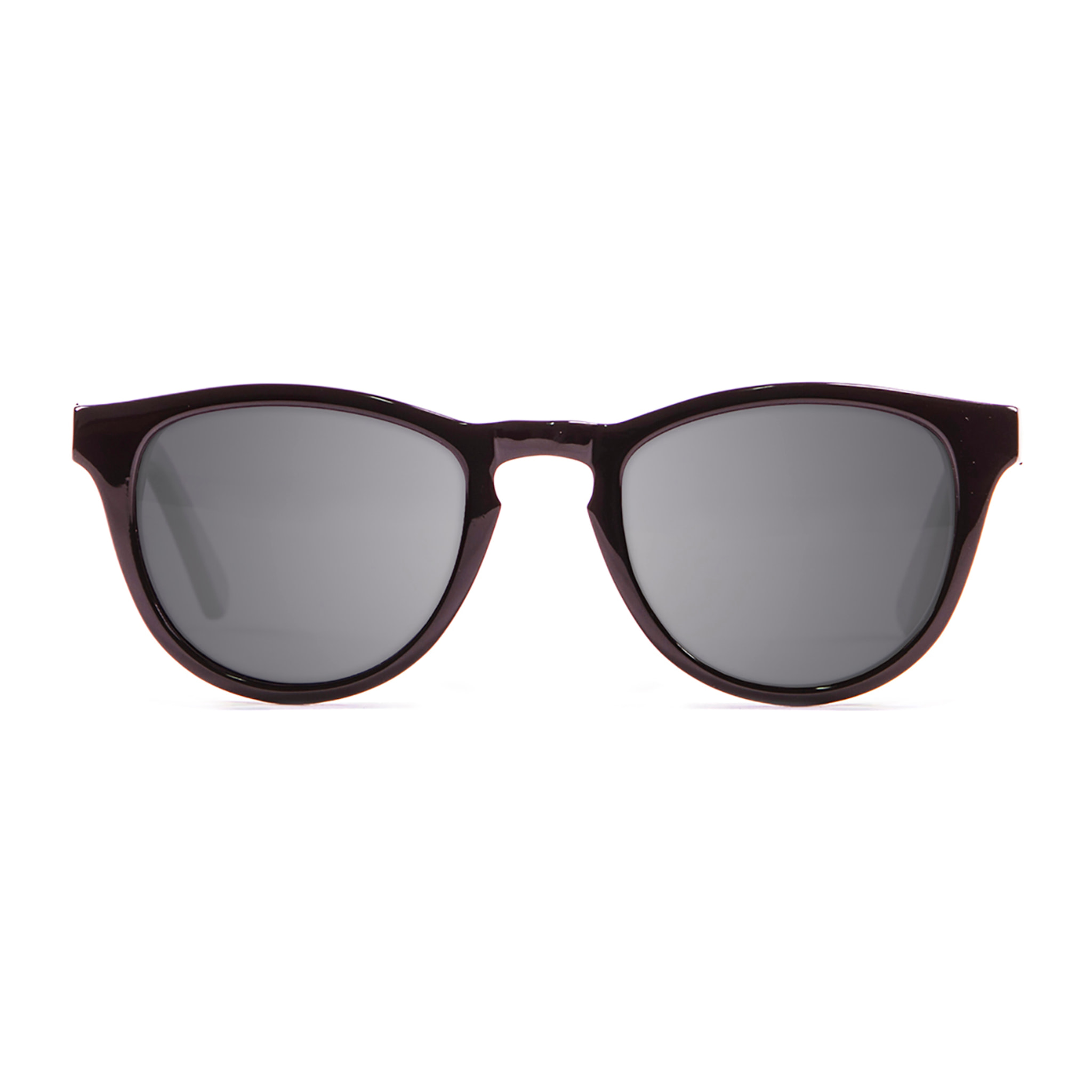 Gafas de sol OCEAN AMERICA - Negro brillante con patillas negro brillante y ébano / Ahumada