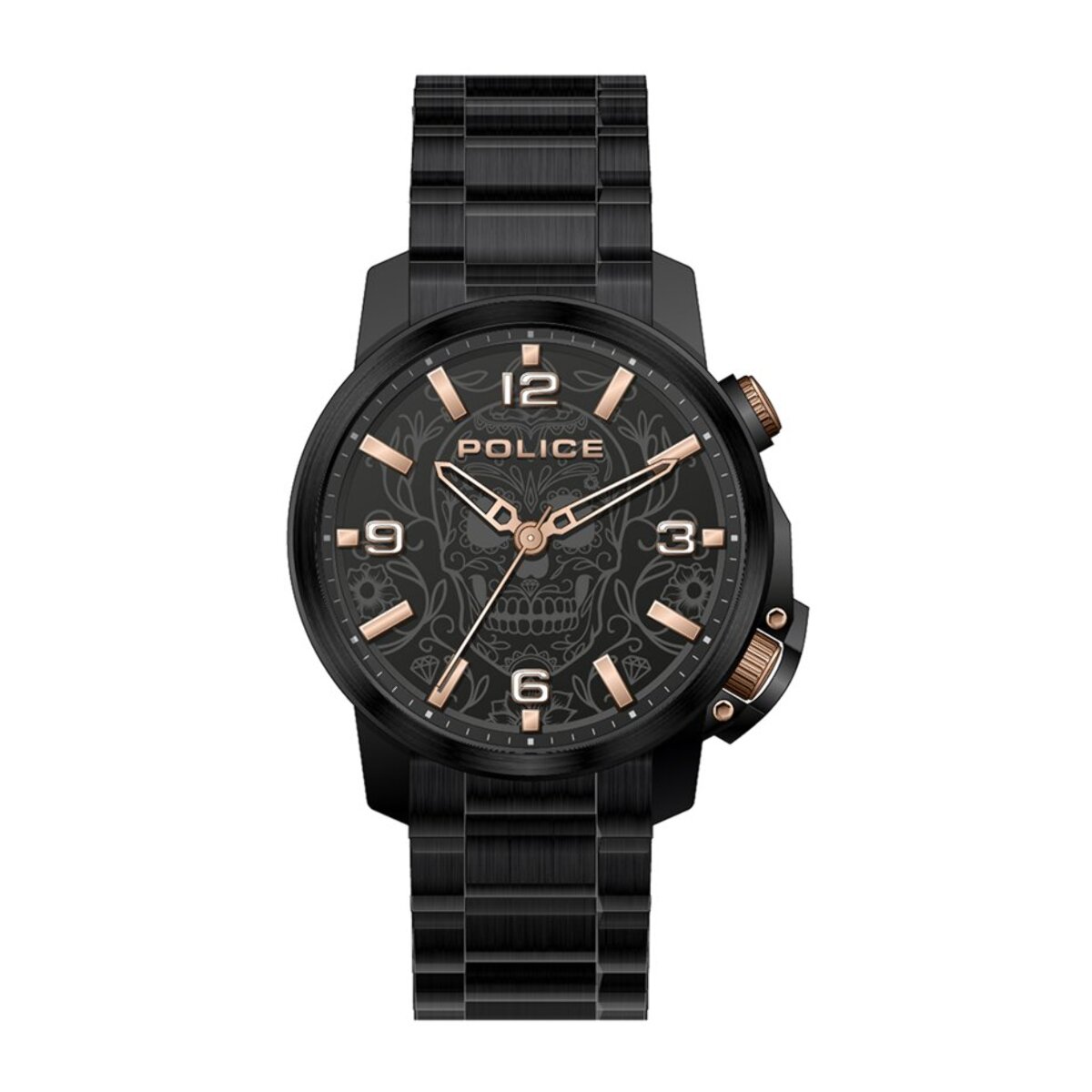 Reloj Police PEWJJ2110001 Hombre Analogico Cuarzo con Correa de Acero inoxidable