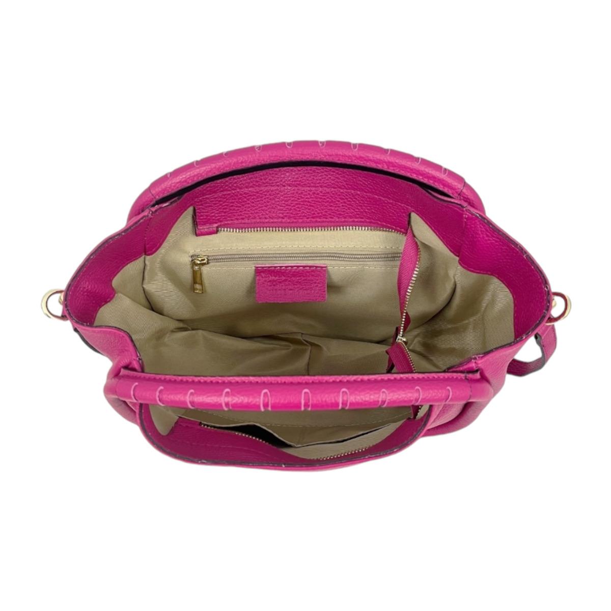 Borsa a mano Cheval Firenze Grace Mini Fucsia