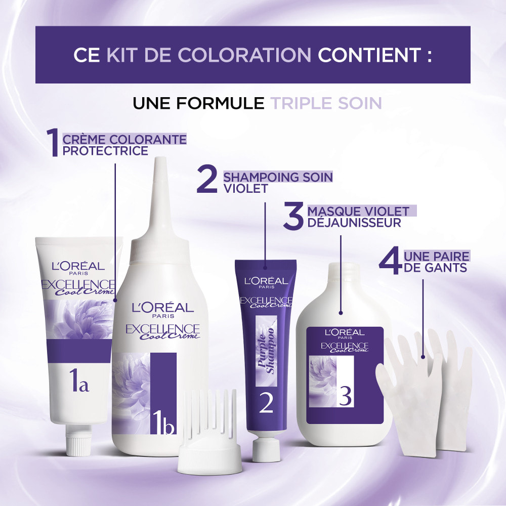 Excellence Cool Crème 6.11 Blond Foncé Ultra Cendré