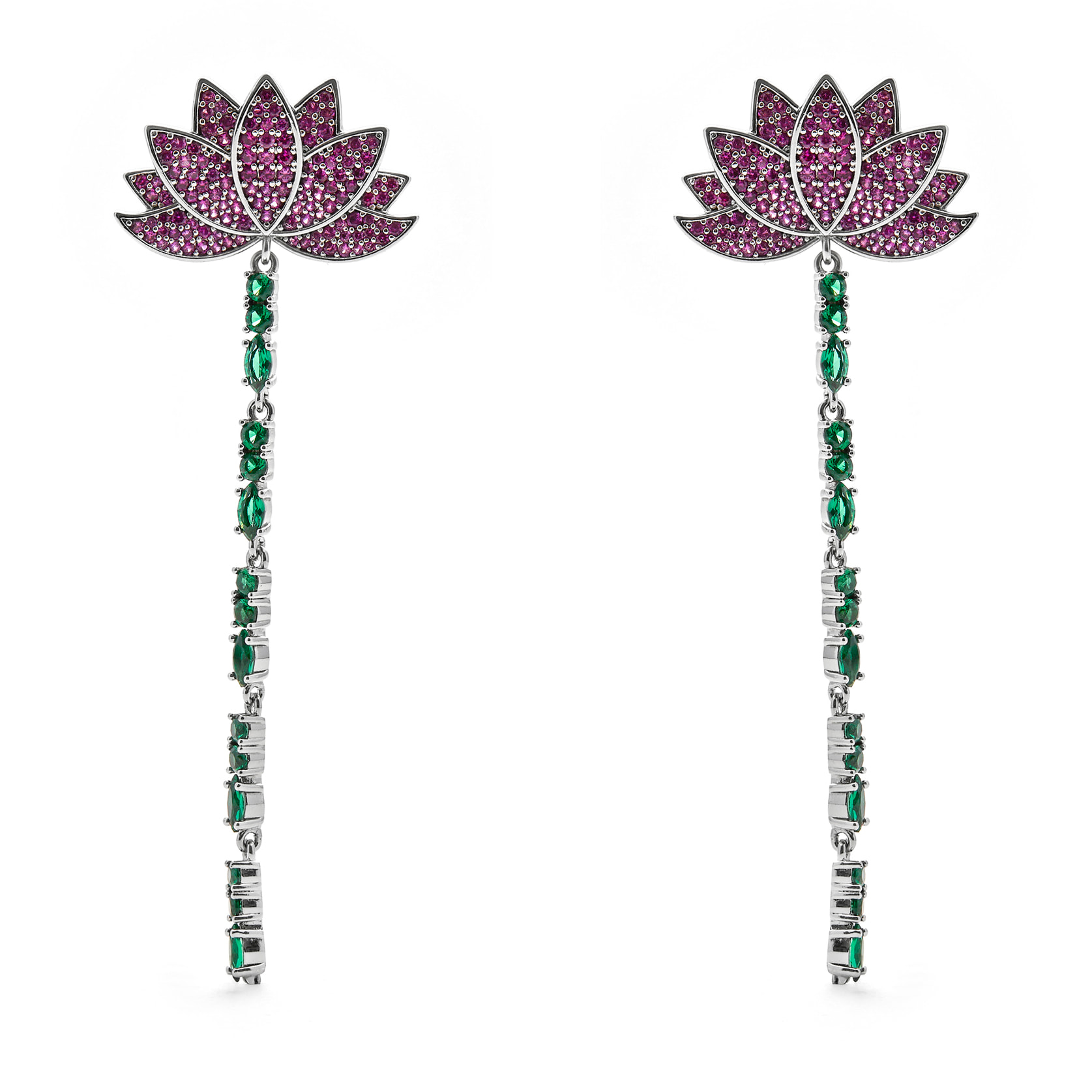 Pendientes Likme acabado plata