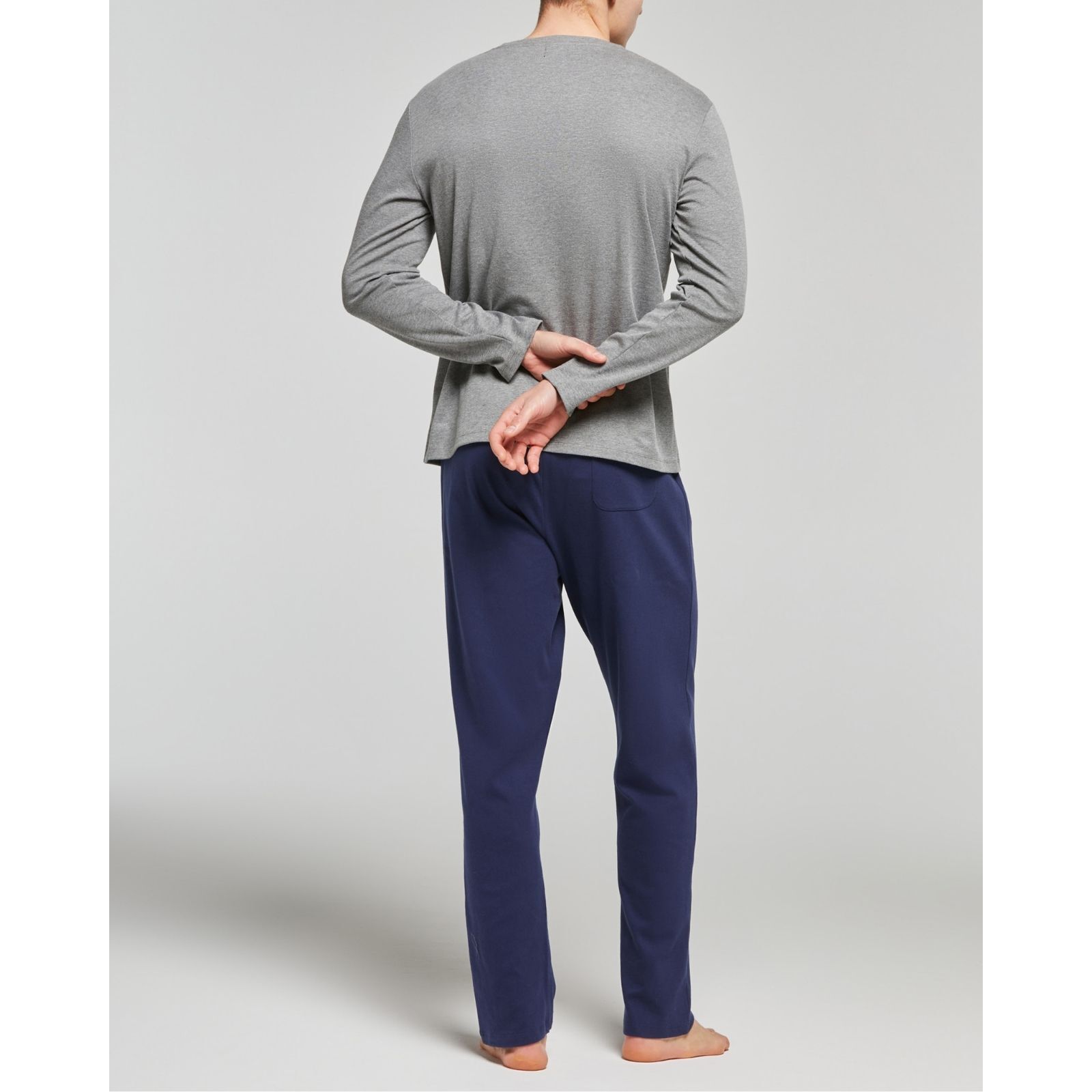 Pigiama lungo cotone interlock Aldo