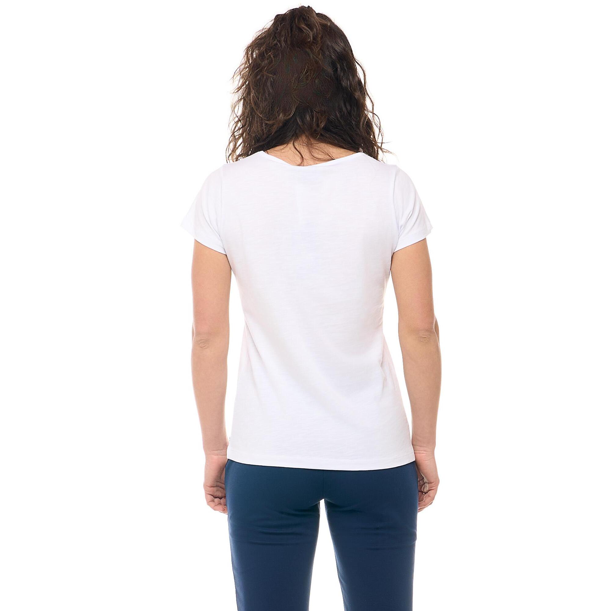 T-shirt da donna a maniche corte Leone Basic