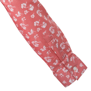 Camicia LADY LAW fiore rosa