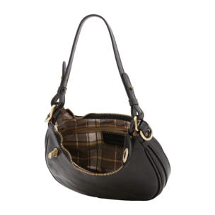 Borsa a spalla da donna - Modello False - Vera pelle - 25.0 x 18.0 x 8.0 cm