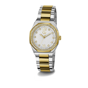 Gc Reloj Analógico De Cuarzo Gc Coussin Sleek Lady
