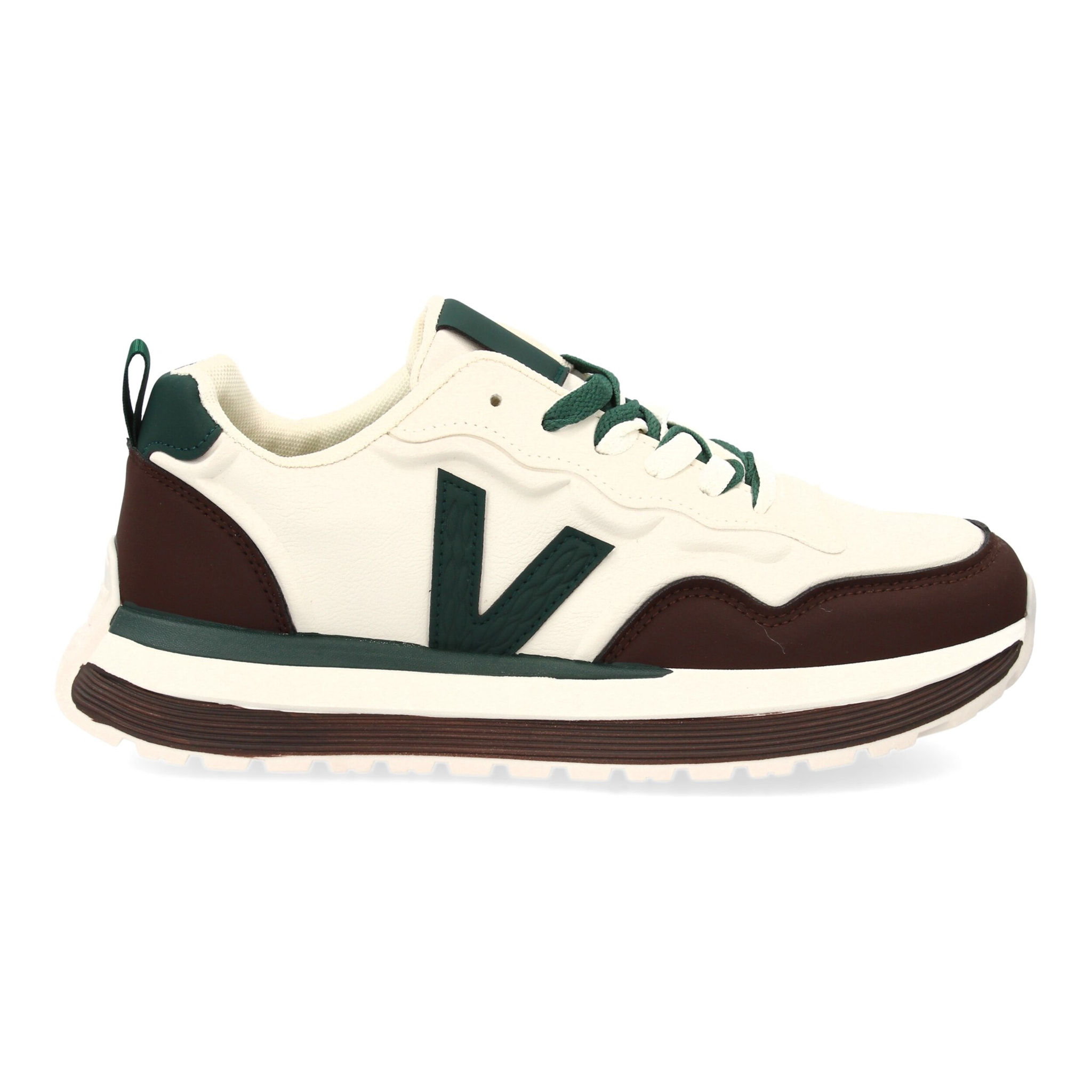 Zapatilla hombre casual con contrastes