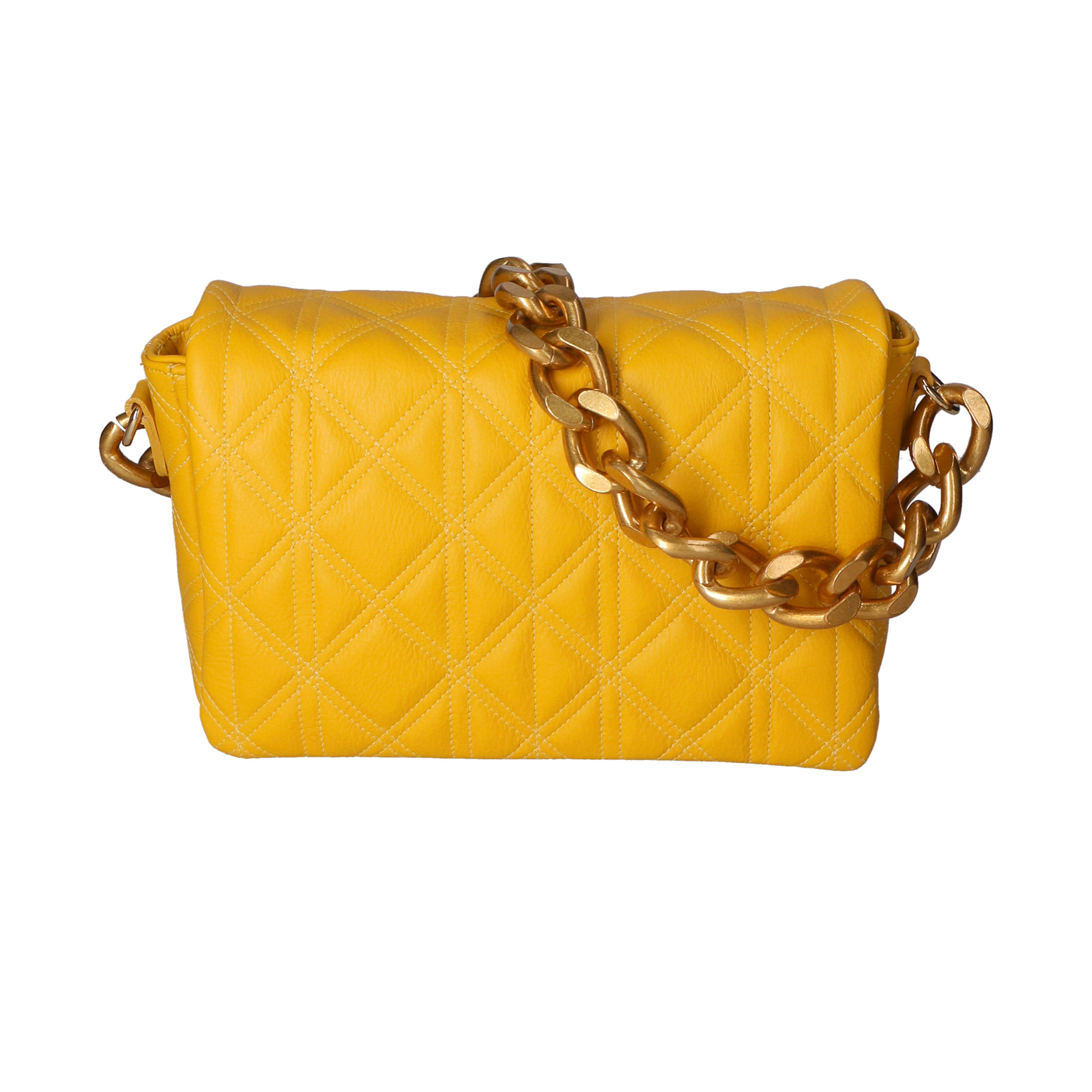 Borsa a spalla da Donna Agatha in Vera Pelle Made in Italy 17x25x9 cm