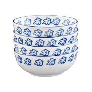 Bol NAPOLI Ø17,5cm - 4 pièces - Agrume