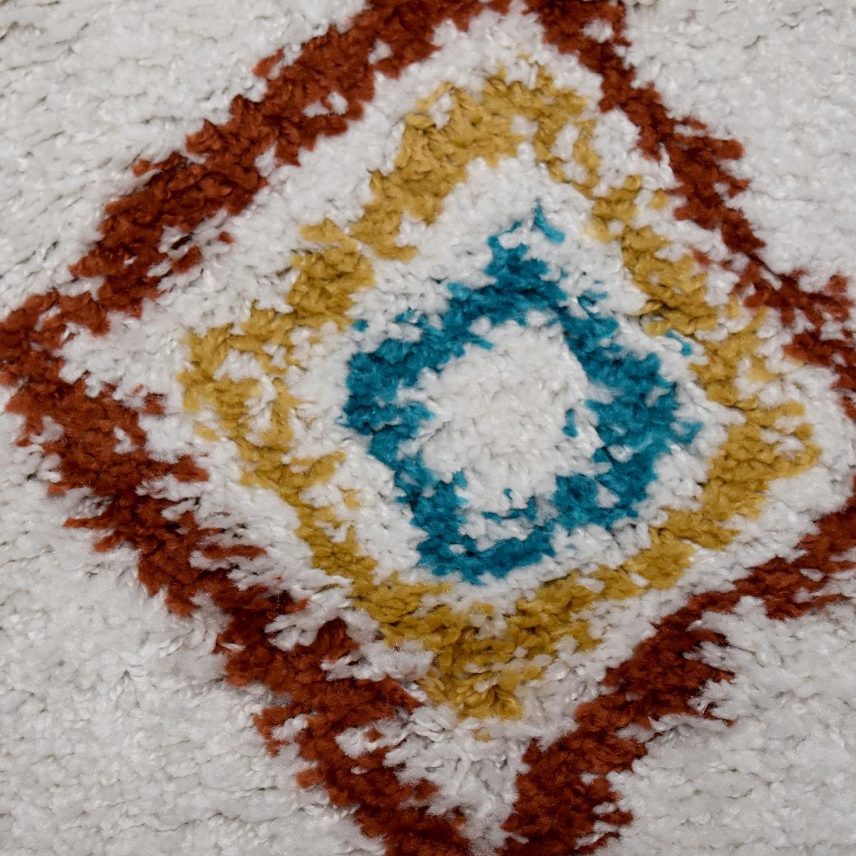 Tapis berbère tissé motifs ethno-chic TEPU