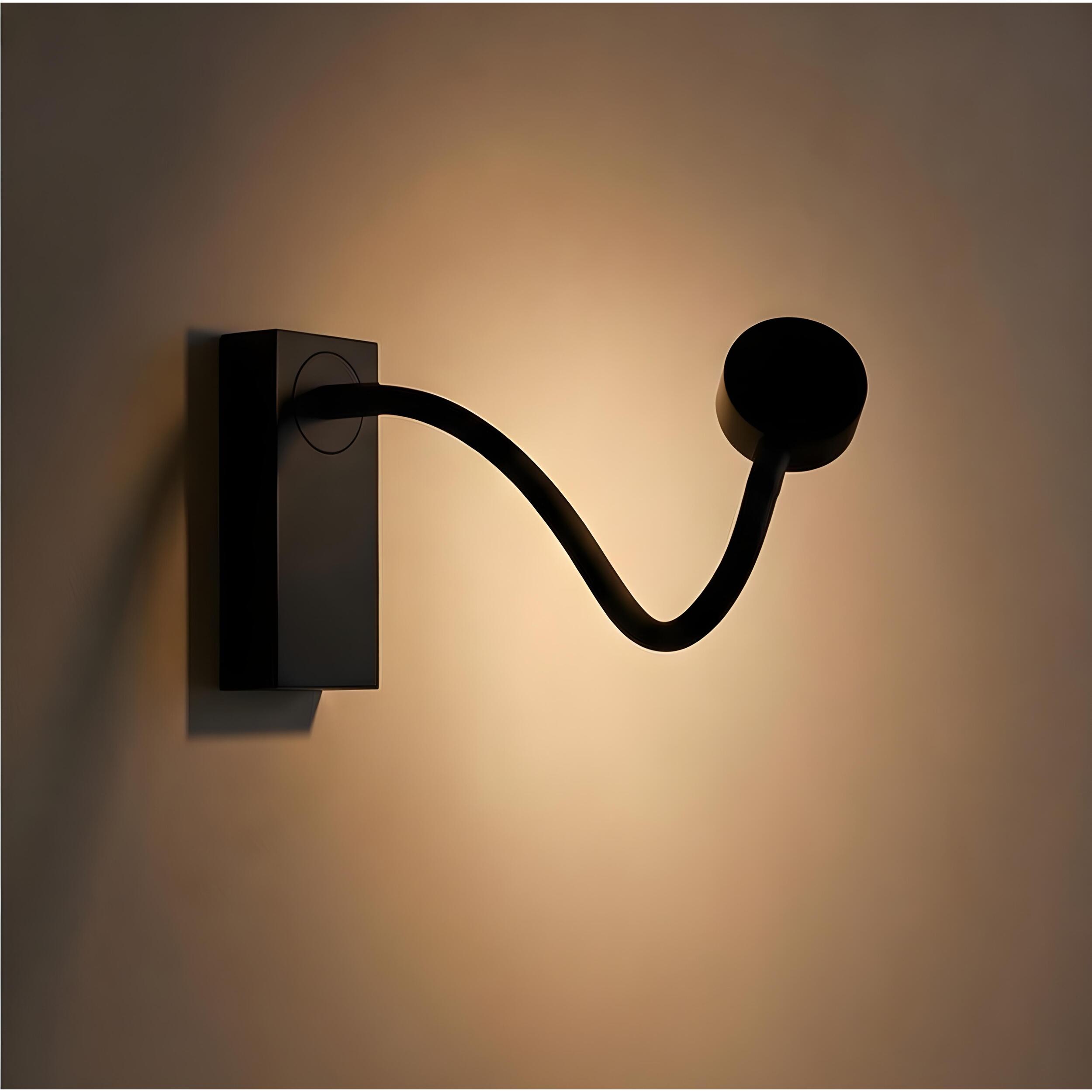 LEDS C4 Luz de lectura Link Surface LED 4 Blanco cálido - 2700K TOUCH DIMMING Negro 121lm