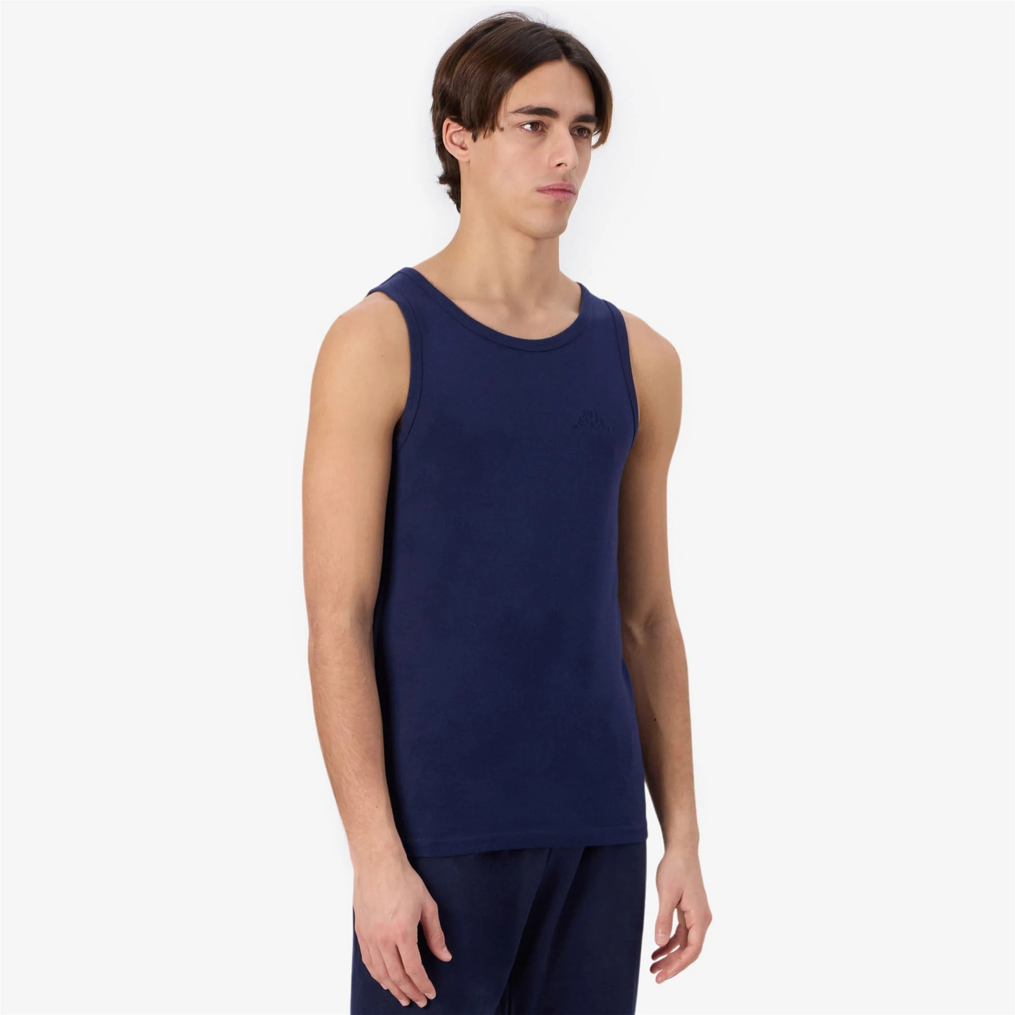 Kappa - Camisetas y tops Hombre Azul - Logo Korpo Carsenac Skin