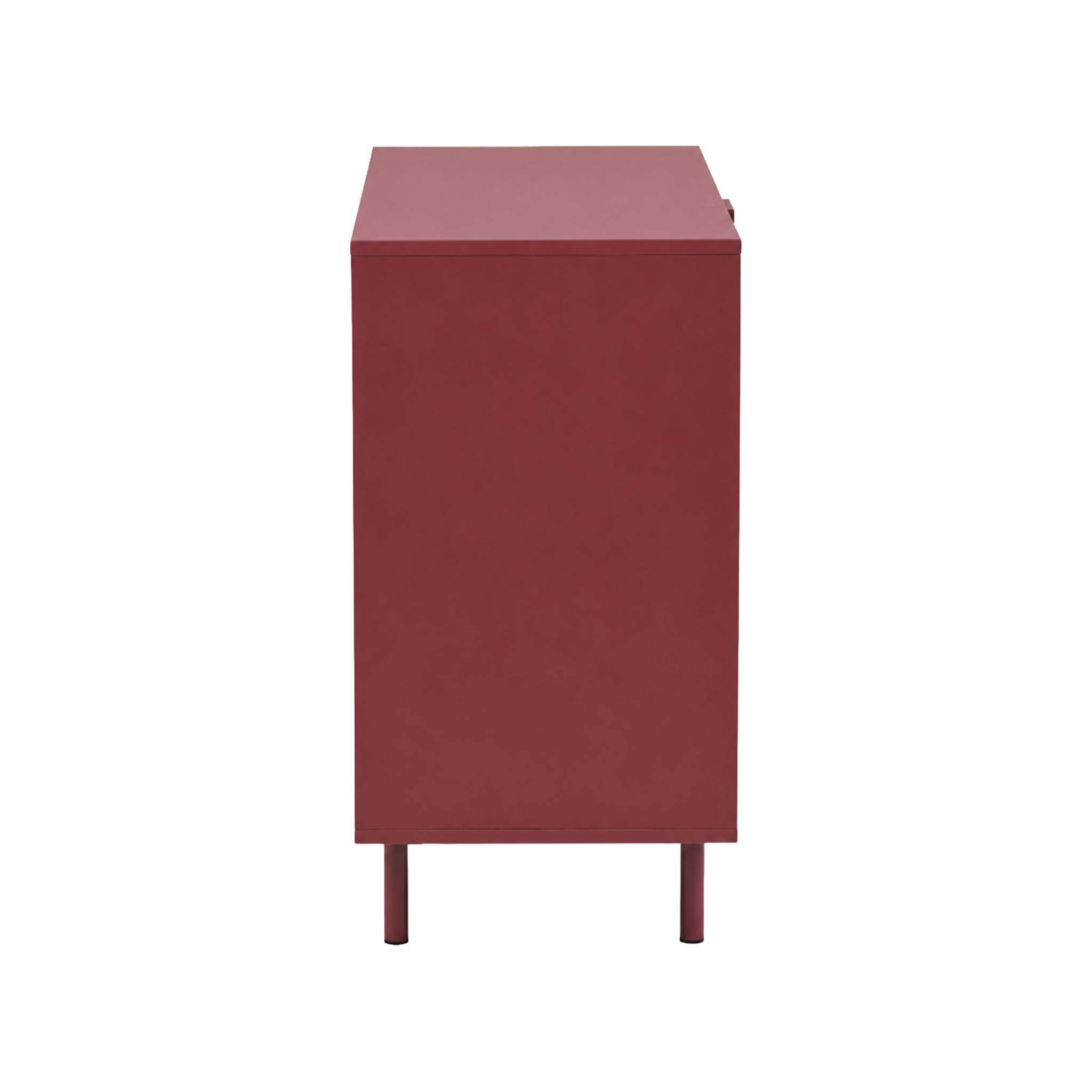 Commode décor bois et métal 3 tiroirs ELLIE