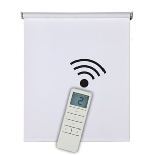 Estor motorizado BLACKOUT PRO Blanco puro