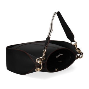 Borsa a spalla da donna - Modello False - 100% pelle riciclata - 30.0 x 26.0 x 10.0 cm