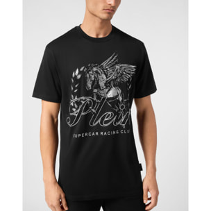 PHILIPP PLEIN Camiseta de cuello redondo RACING