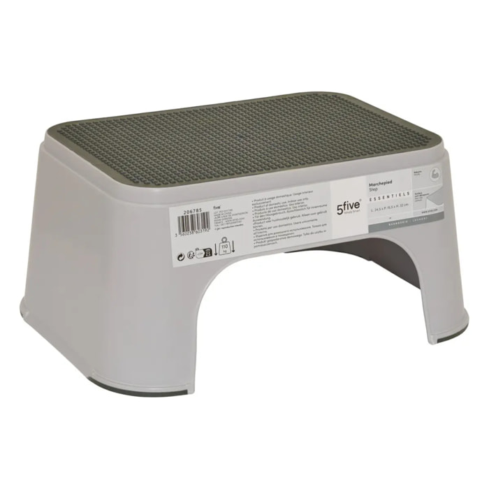 Marchepied gris
