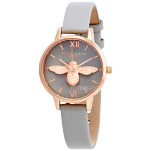 Reloj Olivia Burton OB15AM77 Mujer Analogico Cuarzo con Correa de Piel sintetica