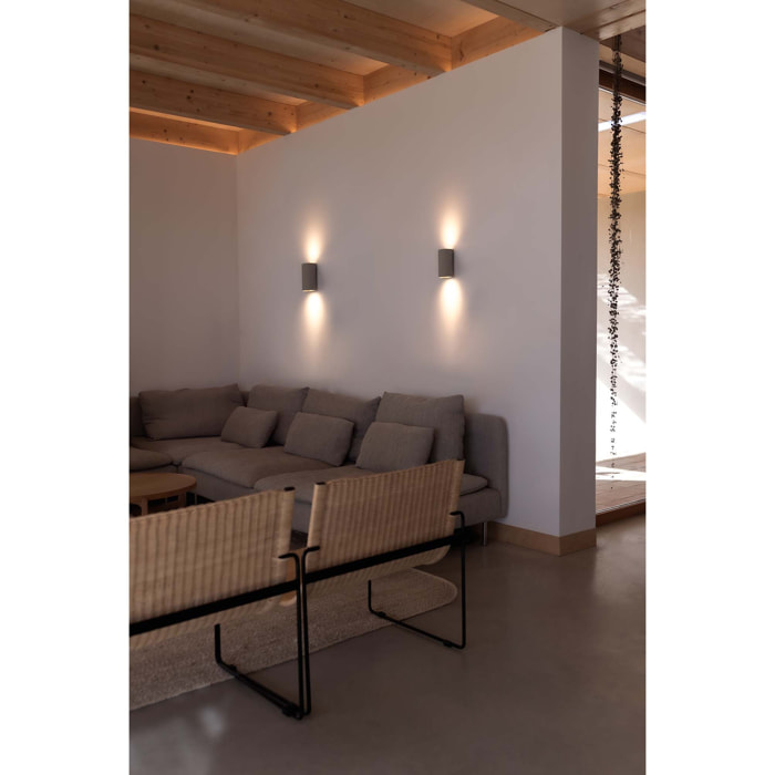 SOLE 2L Applique ronde gris