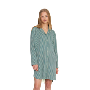 Camicia da notte lisette in caldo cotone taglio uomo Noidinotte