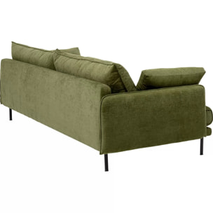 Canapé Edna 3 places vert Kare Design