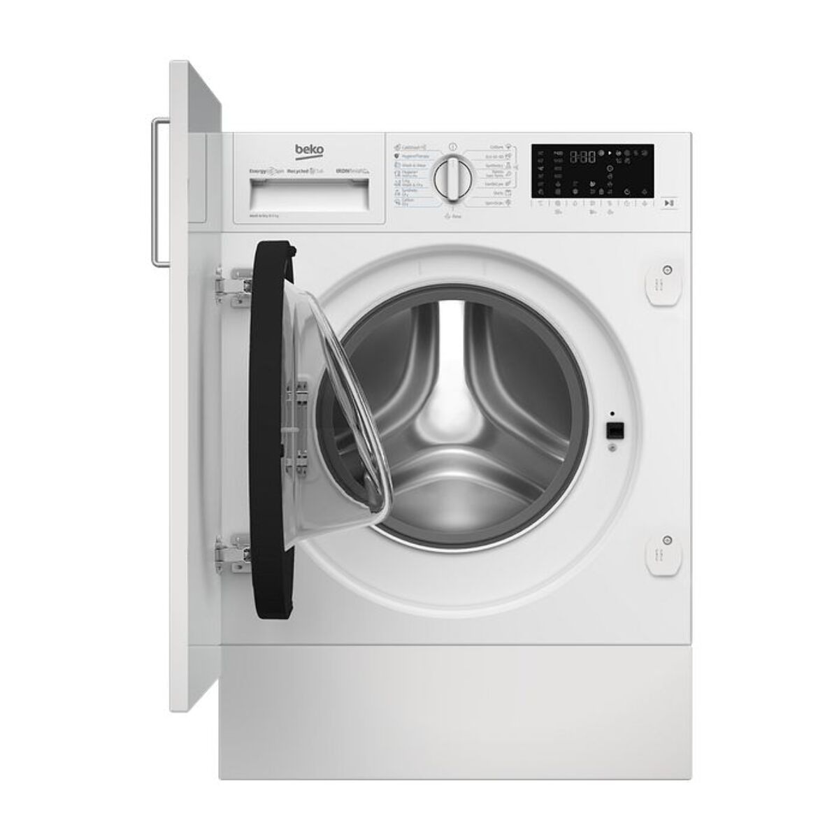 Lave linge séchant hublot encastrable BEKO B5DBT68547W