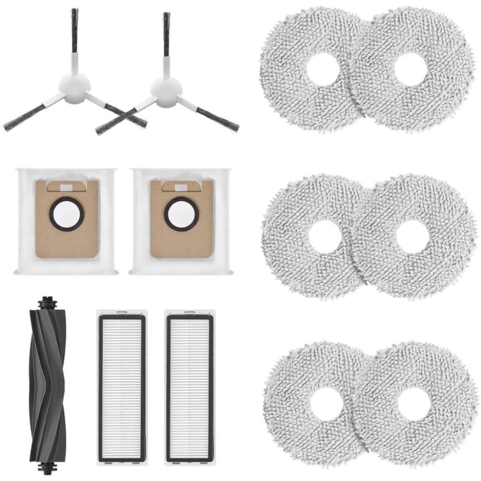 Kit accessoires DREAME Brosse principale latérales filtres L10 Ultra L10s Ultra