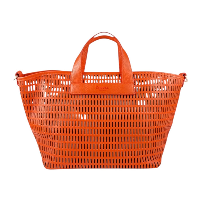 Bolso de Mano Cheval Firenze Ocean Naranja