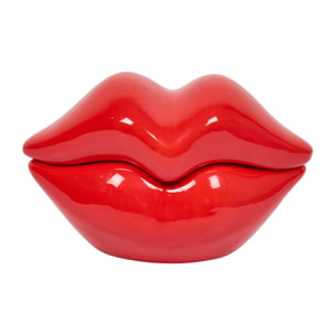 Bougie parfumée - THE CONCEPT FACTORY - Bouche - Décorative - Rouge