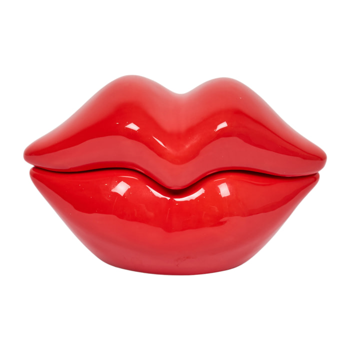 Bougie parfumée - THE CONCEPT FACTORY - Bouche - Décorative - Rouge