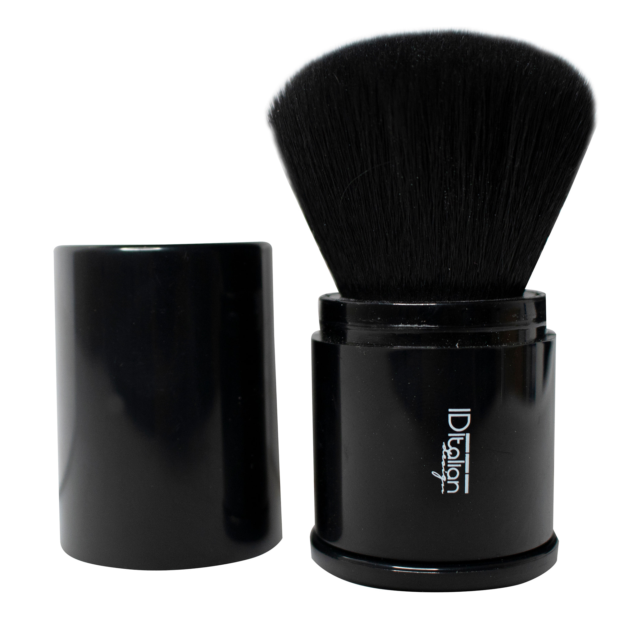 Brocha maquillaje Buki Pocket Compact - Negro