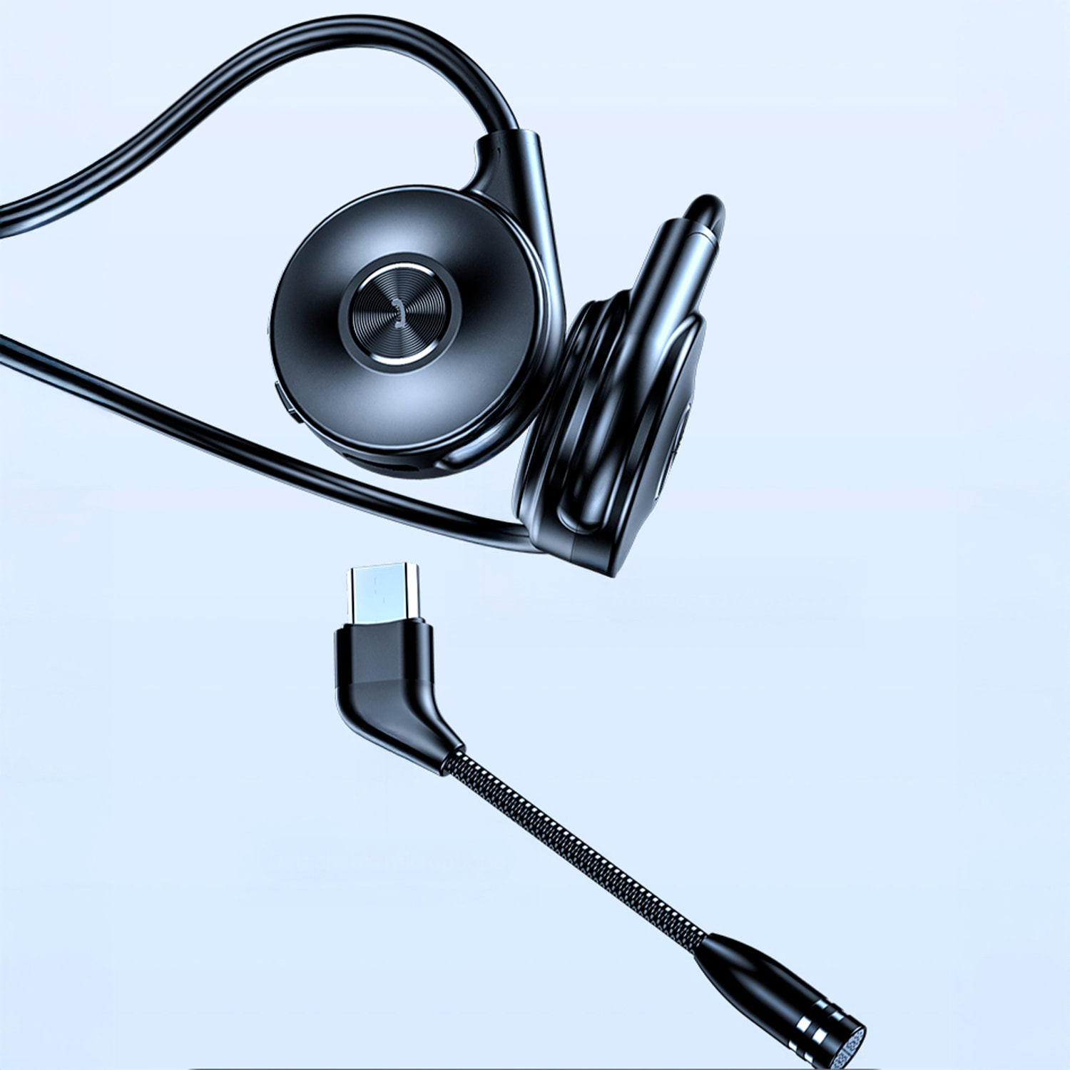 Cuffie M1 Bluetooth. Con tecnologia di conduzione ossea.