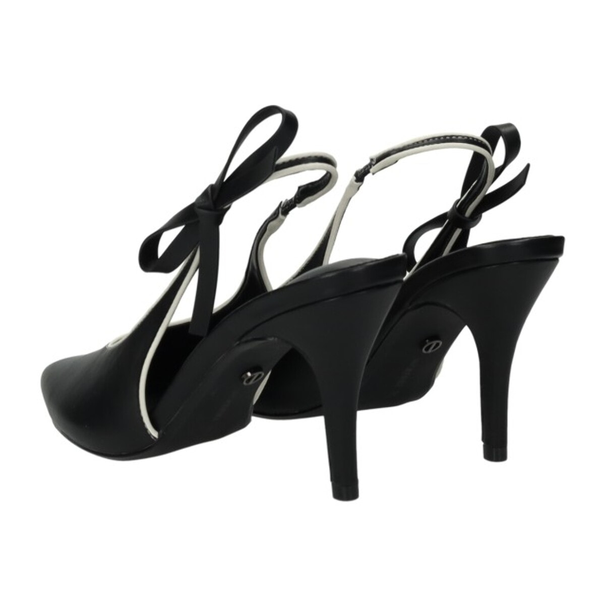 Décolleté sling back Donna Tata Italia Nero