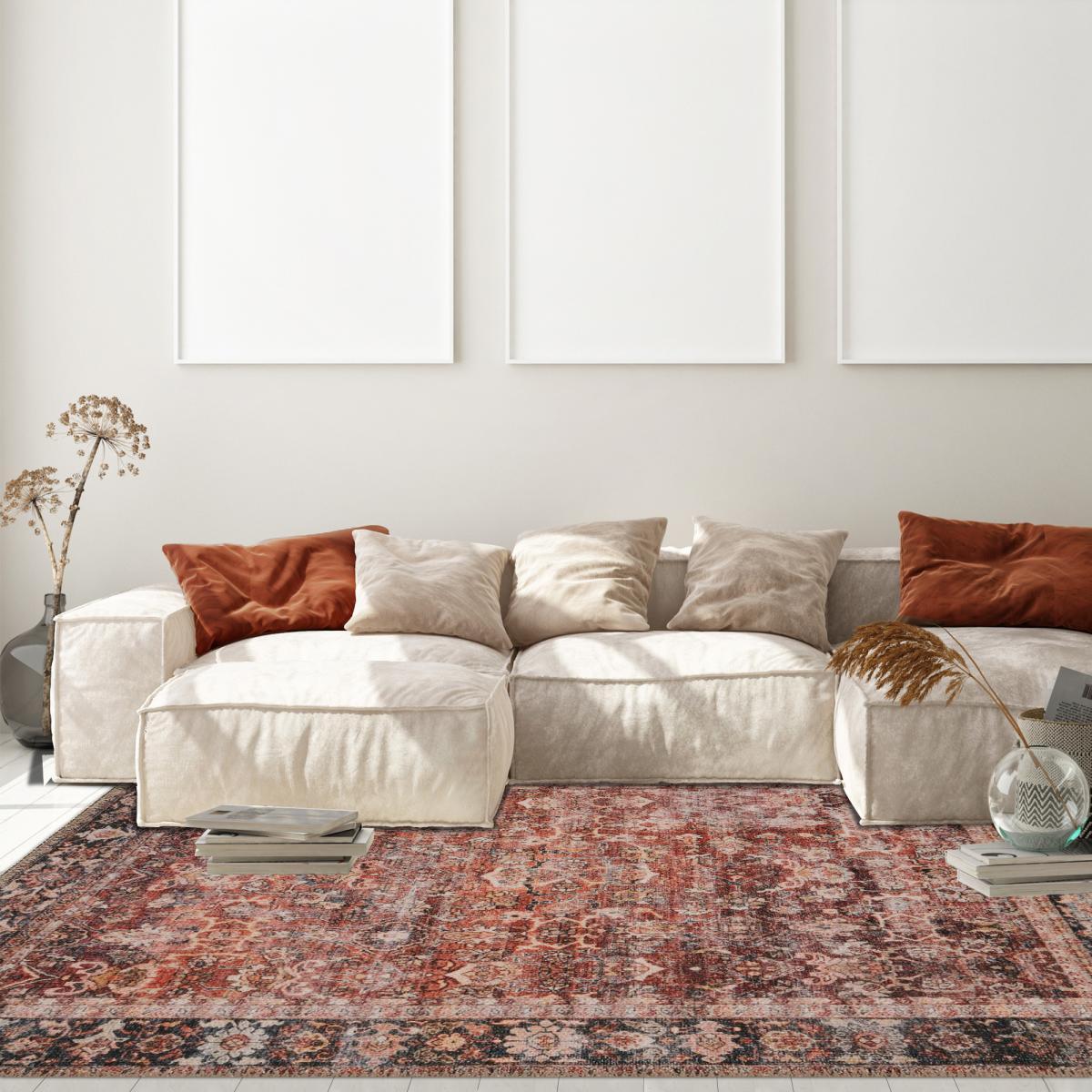 Tapis orient tissé motif classique MITI