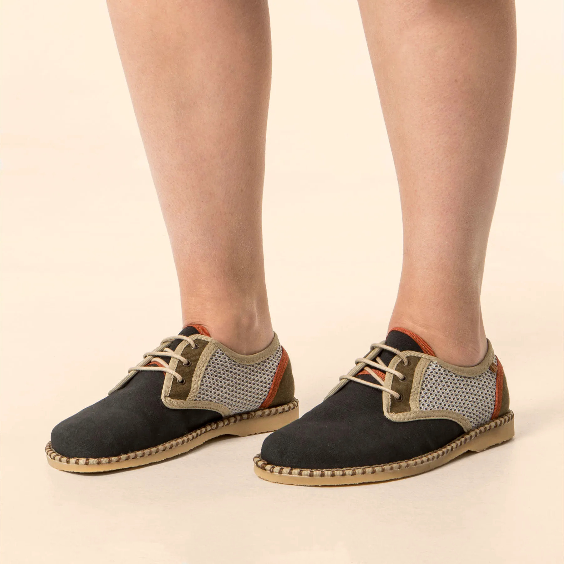 Zapatos N577T MULTI MATERIAL MULTI BLACK/ MARSILEA UNISEX color Multi black