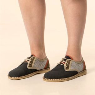 Zapatos N577T MULTI MATERIAL MULTI BLACK/ MARSILEA UNISEX color Multi black