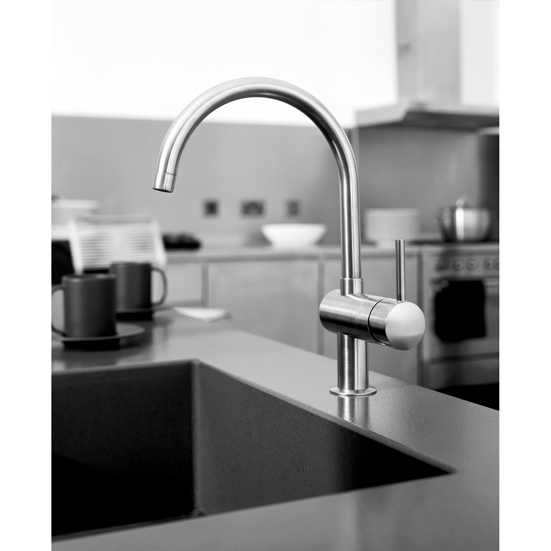 Mitigeur évier cuisine monocommande Minta Bec-C