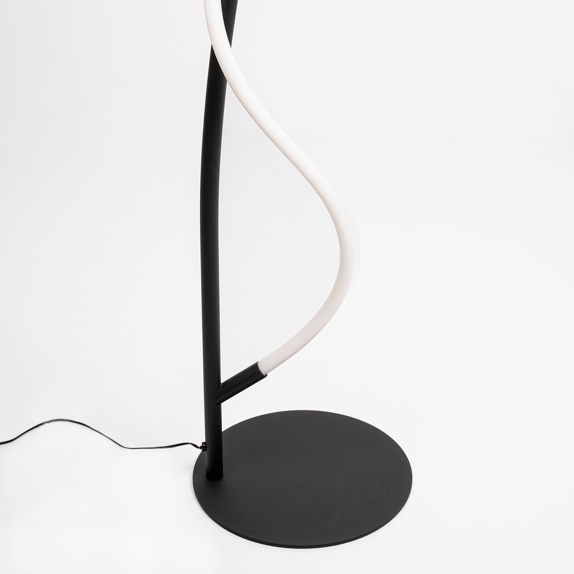 FORLIGHT PIE DE SALÓN IP20 TRESS LED 26 BLANCO NEUTRO - 4000K ON-OFF NEGRO 3099