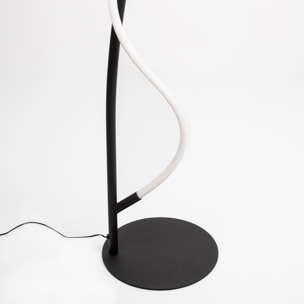 FORLIGHT PIE DE SALÓN IP20 TRESS LED 26 BLANCO NEUTRO - 4000K ON-OFF NEGRO 3099