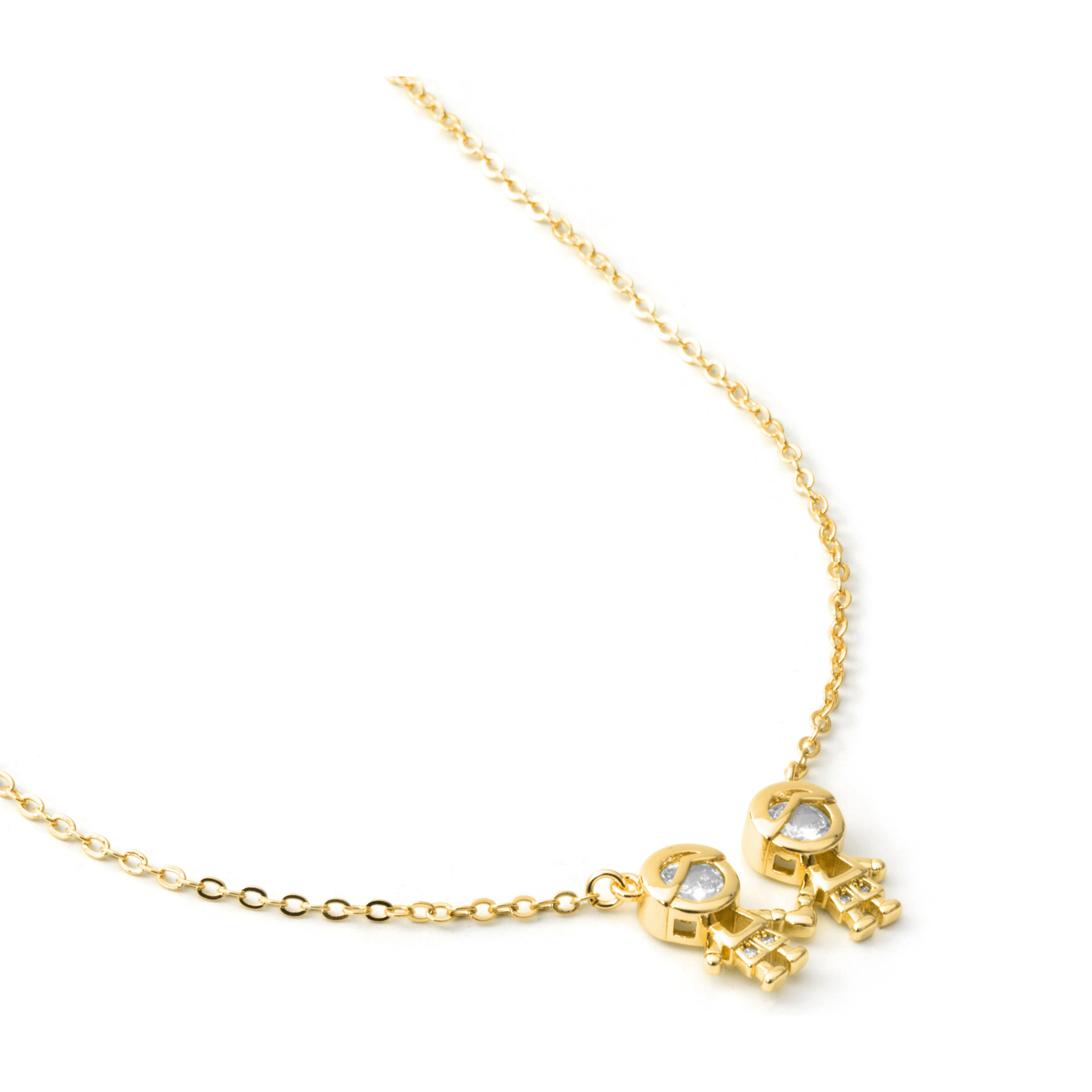 Collar Boys acabado oro amarillo 18k