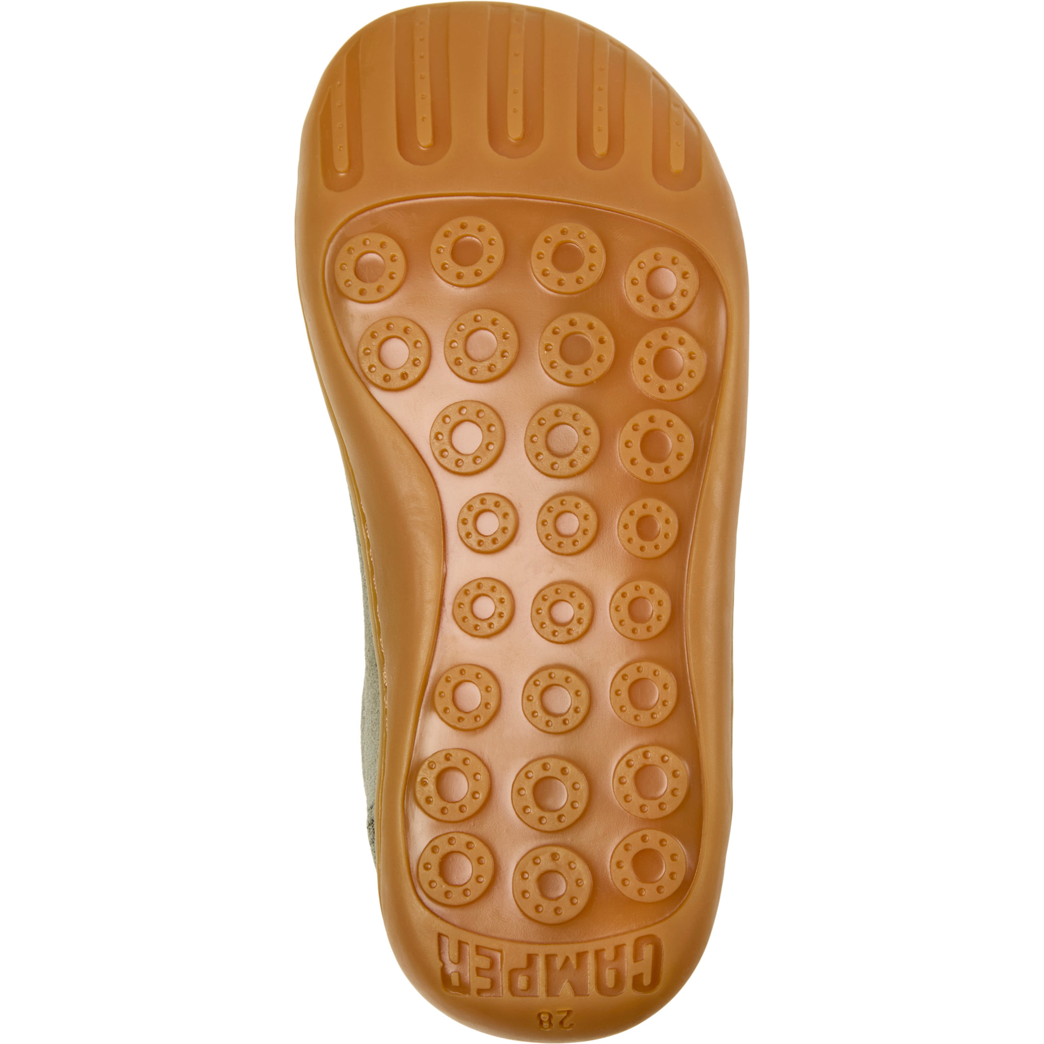 Zapatillas - CAMPER Peu Cami - Verde - Piel de ante