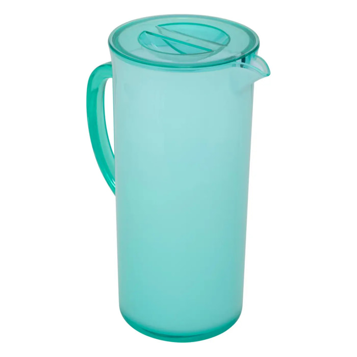 Pichet " Square" avec couvercle vert 2L